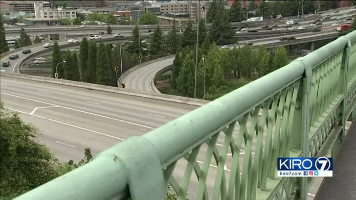 Two dozen cases of debris thrown at drivers in Seattle